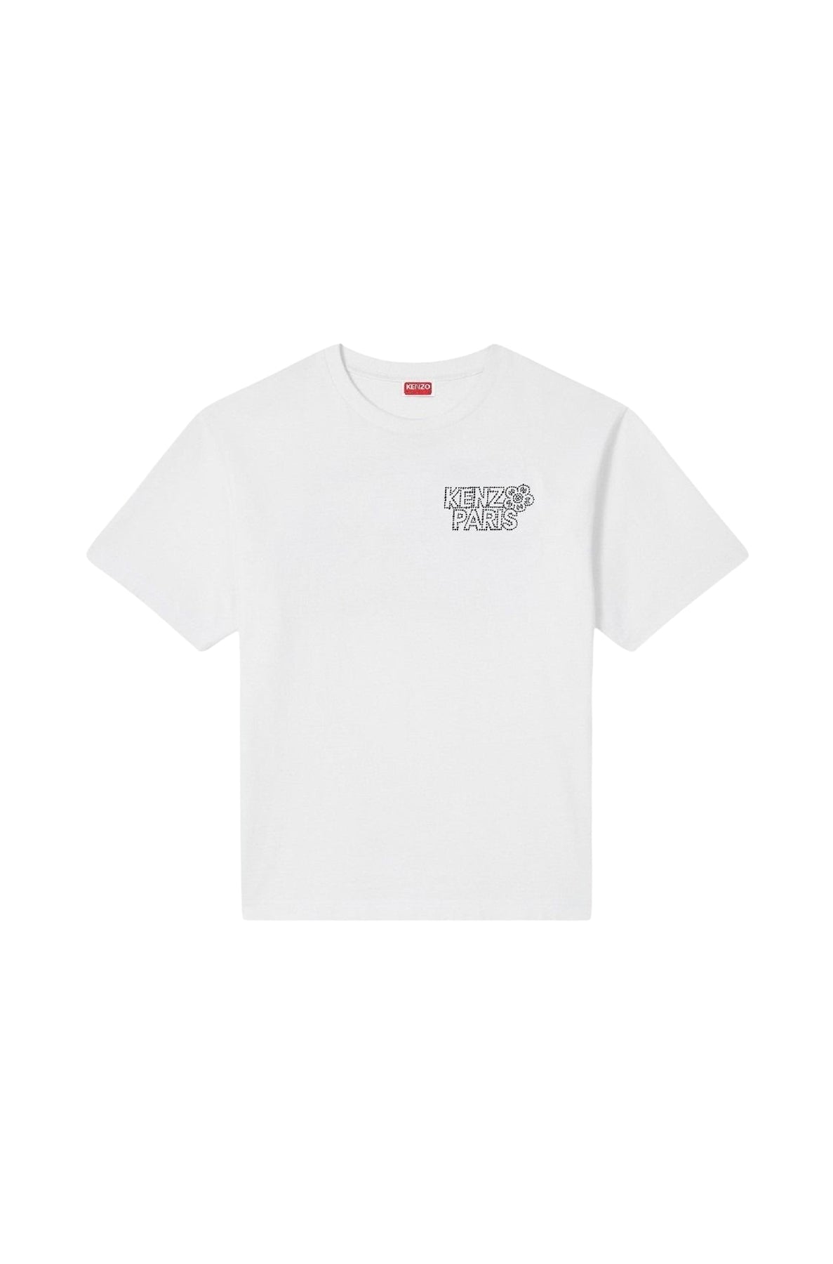 T-shirt oversize brodé Kenzo Constellation - Off White