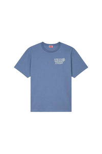 T-shirt oversize brodé Kenzo Constellation - Blue