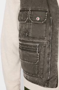 Gilet multi-poches - Taupe