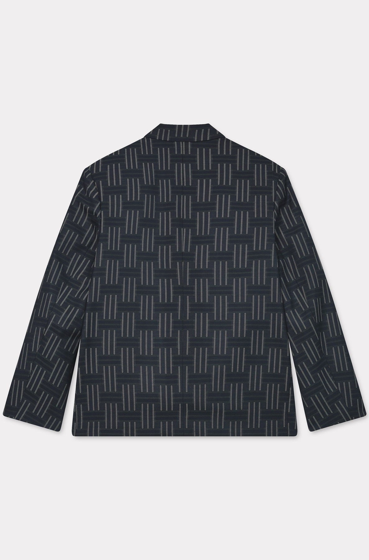 Kenzo Weave wool suit jacket - Black