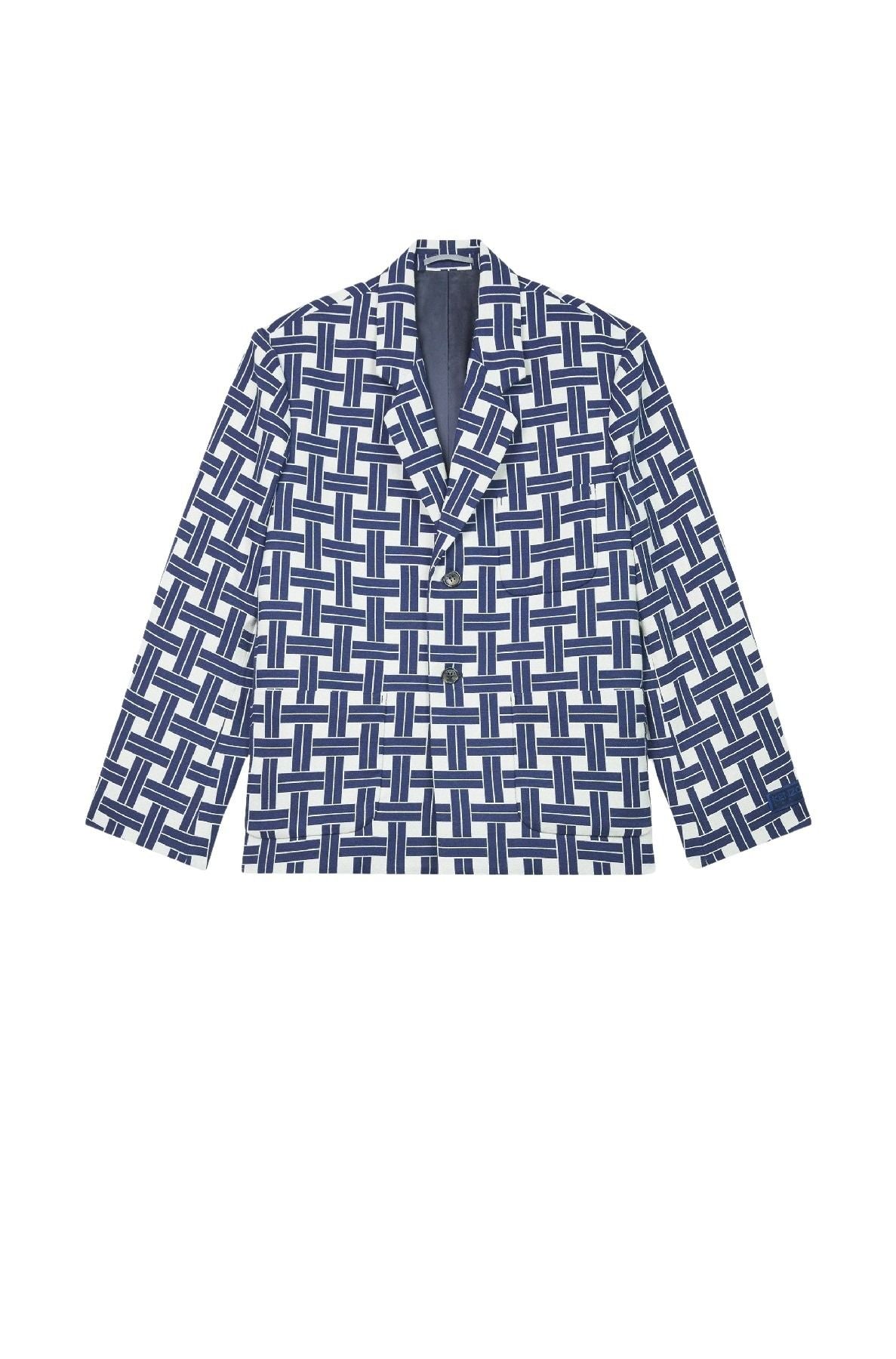 Kenzo Weave Tailored Jacket /// LVMH