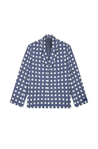 Kenzo Weave Suit Jacket - Midnight Blue