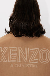 Veste workwear brodée Kenzo Archive 197 - Tabac