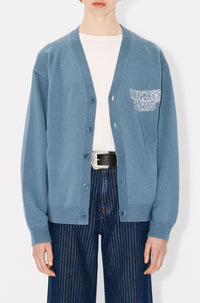 Cardigan brodé Kenzo Constellation en laine - Blue