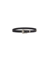 Ceinture western Kenzo Buckle en cuir - Black