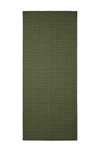 Kenzo Weave Wool Stole - Dark Khaki