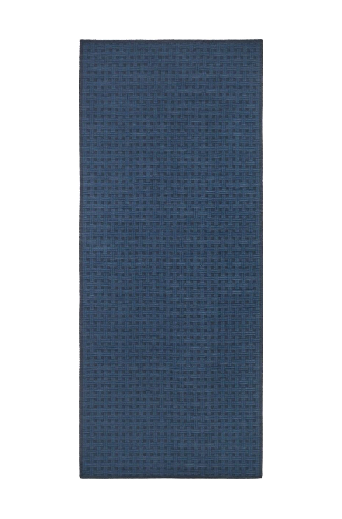 Kenzo Weave Wool Stole - Midnight Blue
