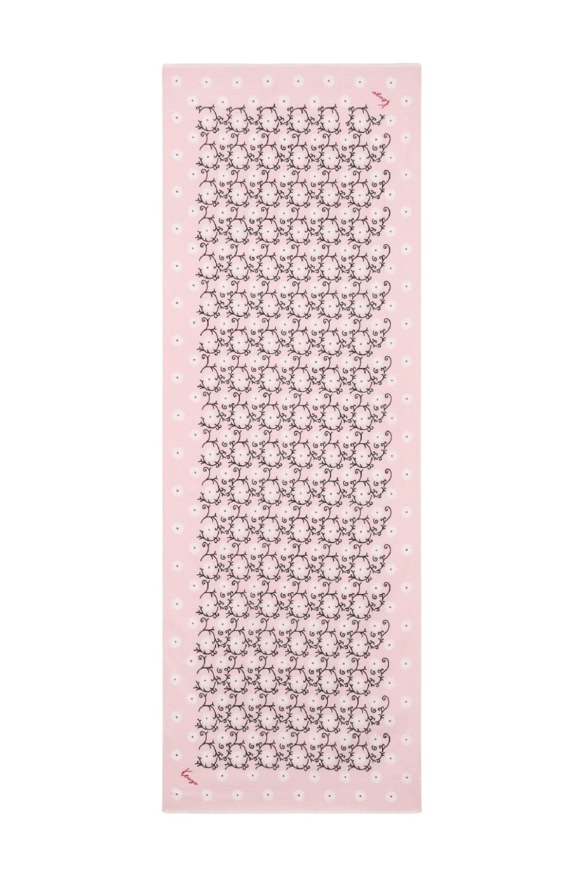 Kenzo Marguerite Stole - Faded Pink