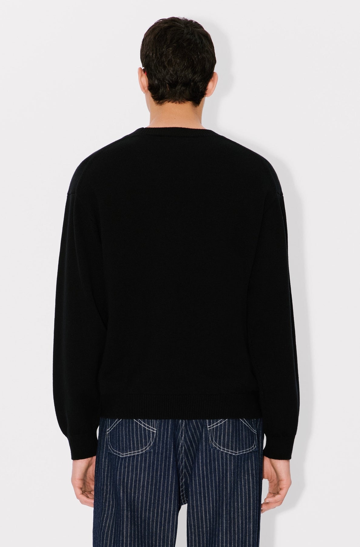 Pull brodé Kenzo Constellation en laine - Black