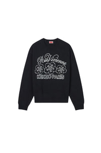 Pull brodé Kenzo Constellation en laine - Black