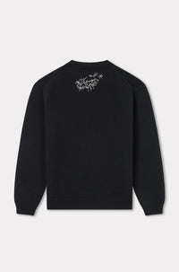 Pull brodé Kenzo Star Tiger en laine - Black