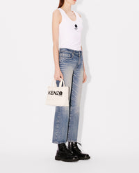 Petit tote bag Boke Flower 2.0 - Ecru