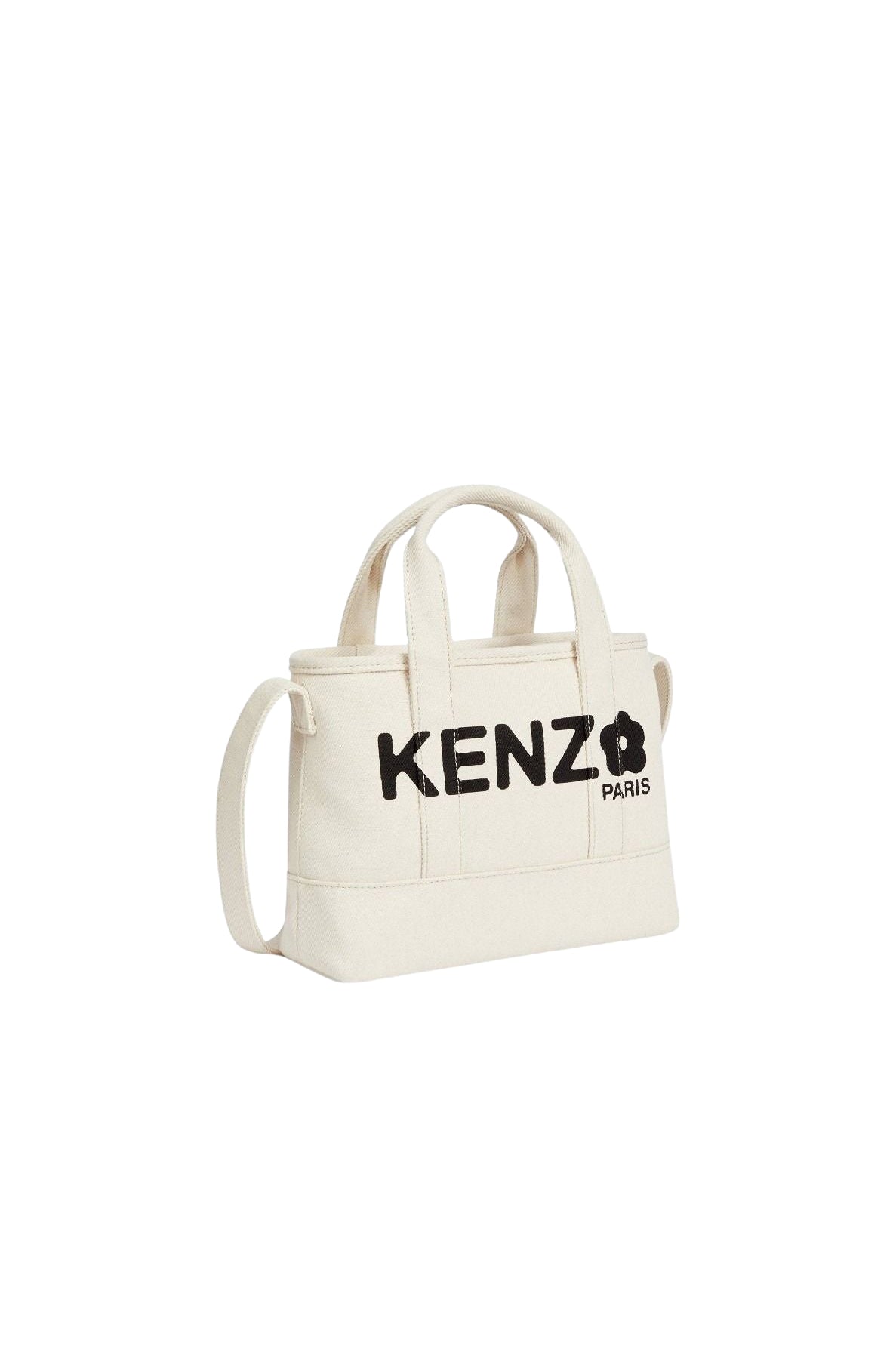 Boke Flower 2.0 small tote bag - Ecru