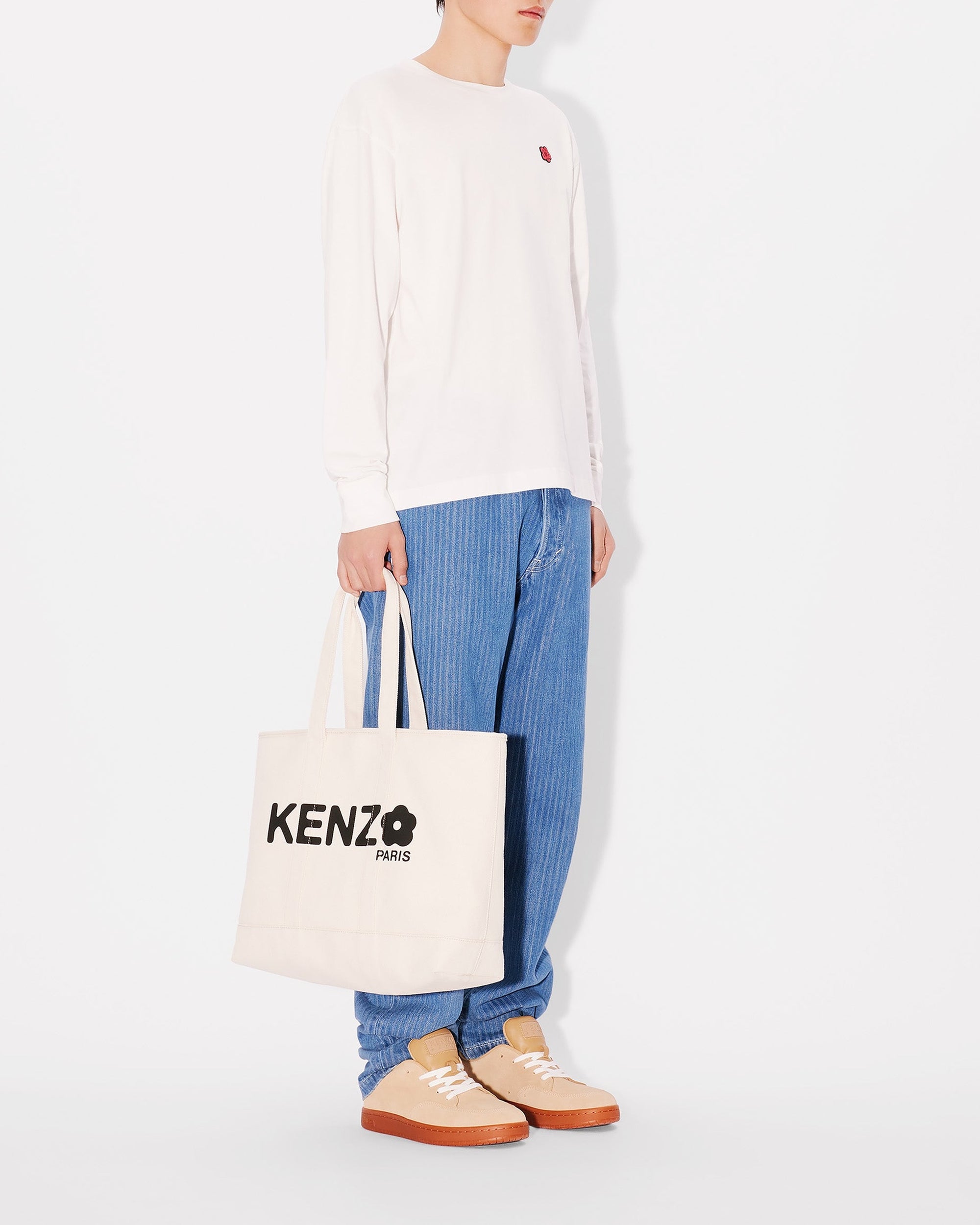 Grand tote bag Boke Flower 2.0 - Ecru