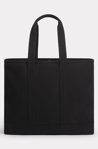 Boke Flower 2.0 large canvas tote bag - Black