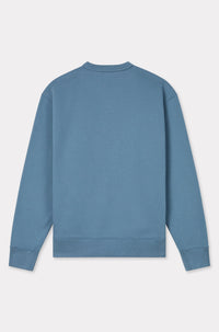 Sweatshirt brodé Lucky Tiger - Blue