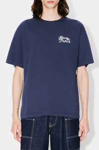 T-shirt oversize brodé Kenzo Jungle Heart - Midnight Blue