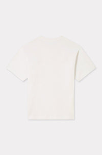 T-shirt oversize Lucky Tiger - Off White