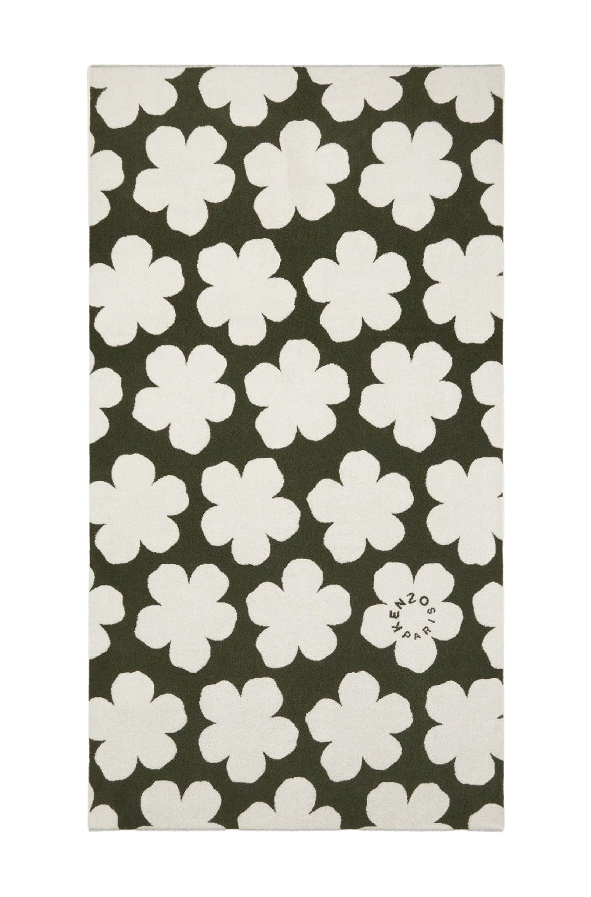Kenzo Spot Beach Towel - Dark Khaki