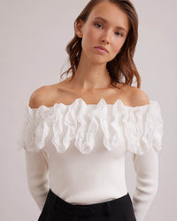 Moon White / Pullover Feda