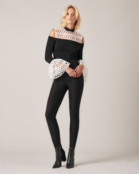 Black/White / Pullover Felicita