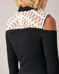 Black/White / Pullover Felicita