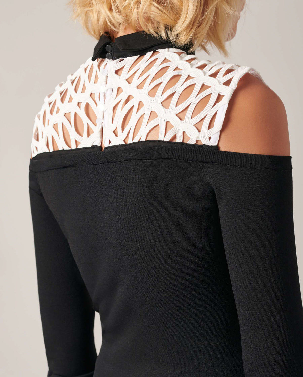 Black/White / Pullover Felicita