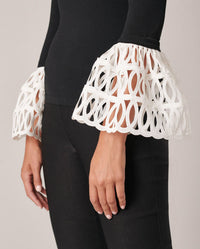 Black/White / Pullover Felicita
