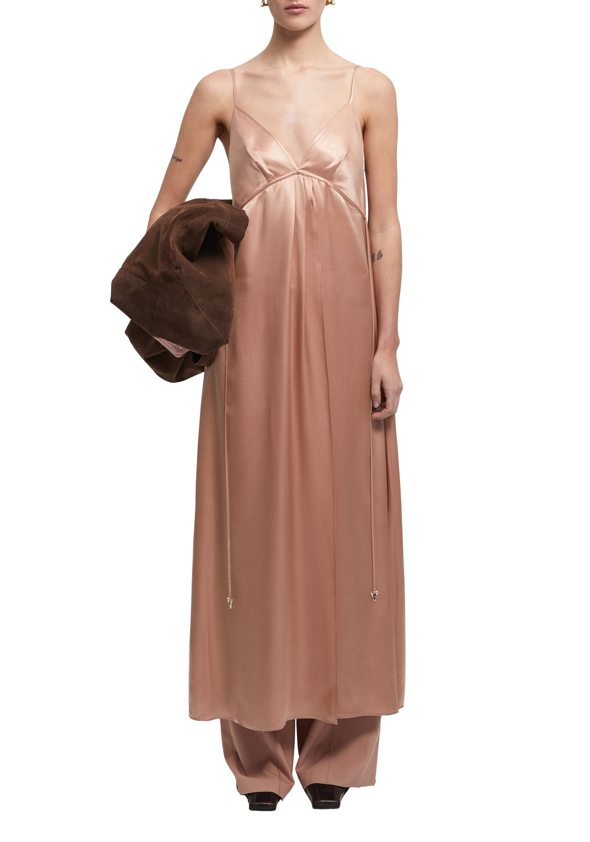 Robe longue Felicita - Pale Rose
