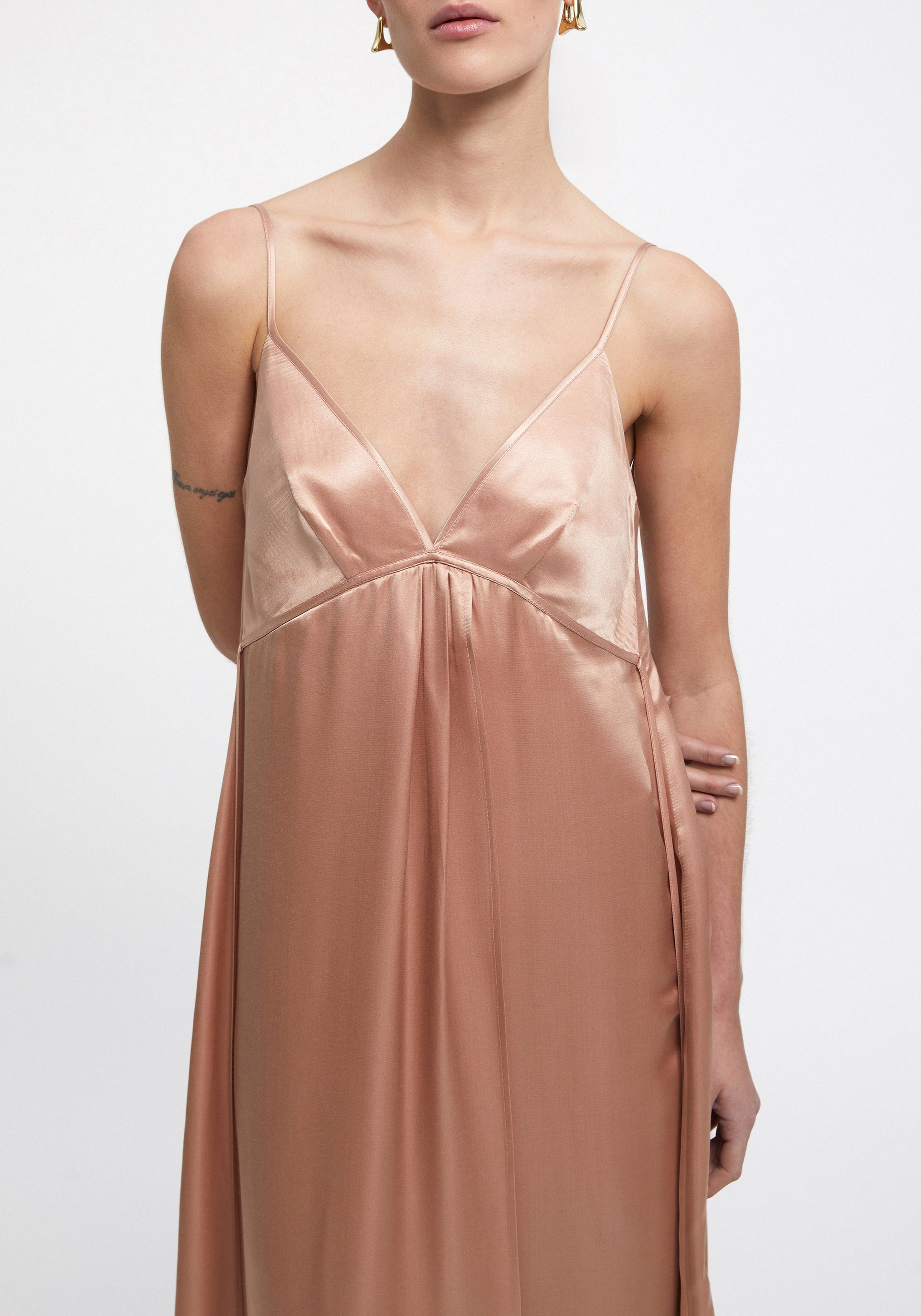 Robe longue Felicita - Pale Rose