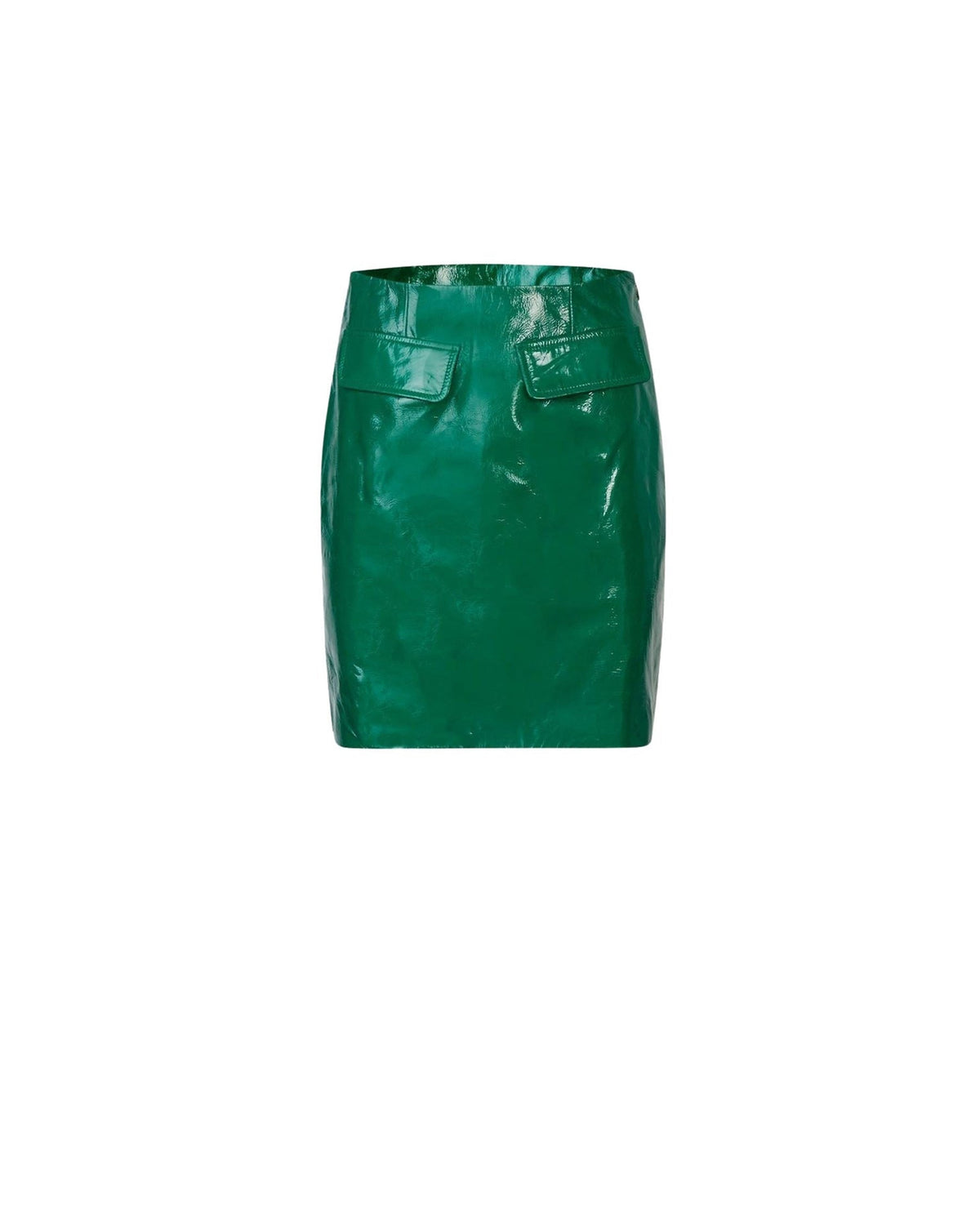 Mini-jupe Femina en cuir - Mint
