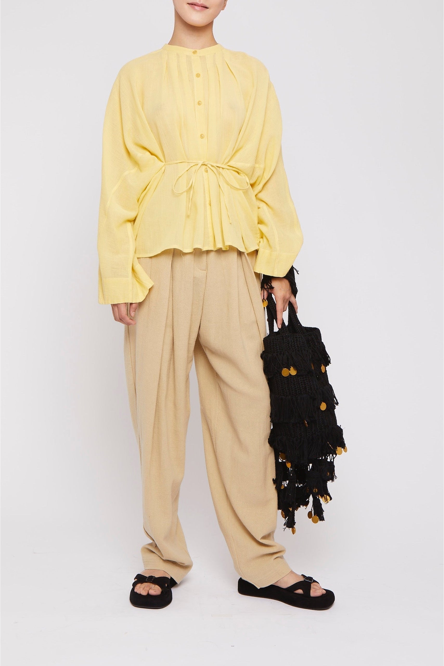 Blouse Fer à manches longues - Sand
