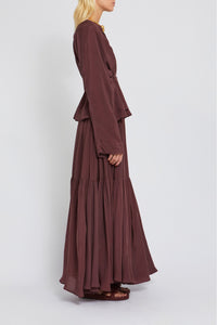 Blouse Fer à manches longues - Camel