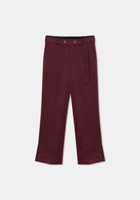 Ferris straight trousers - Merlot