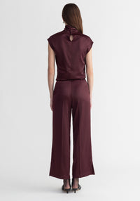 Ferris straight trousers - Merlot