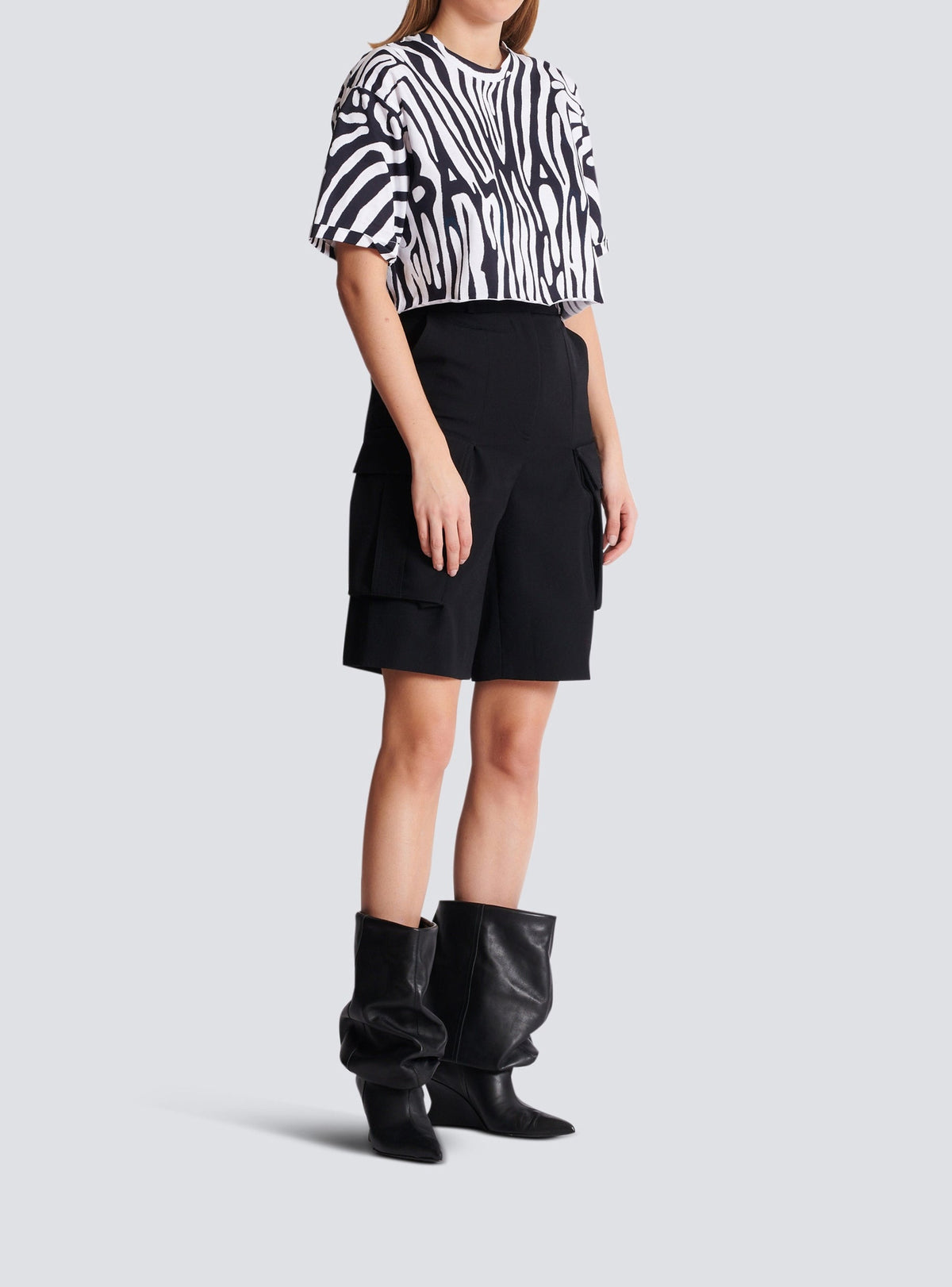 Zebra T-shirt - Black & White