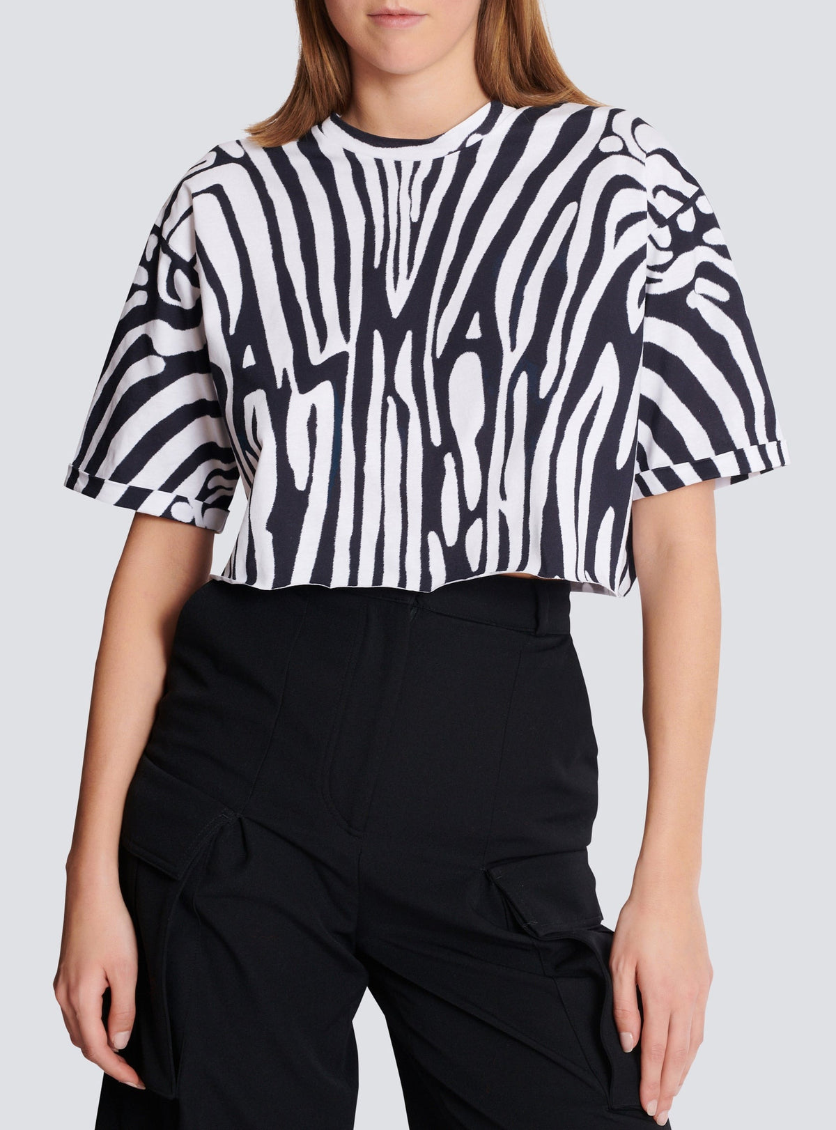 Zebra T-shirt - Black & White