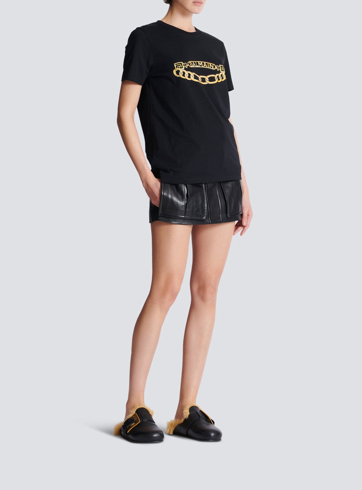 T-shirt à manches courtes - Noir & Or