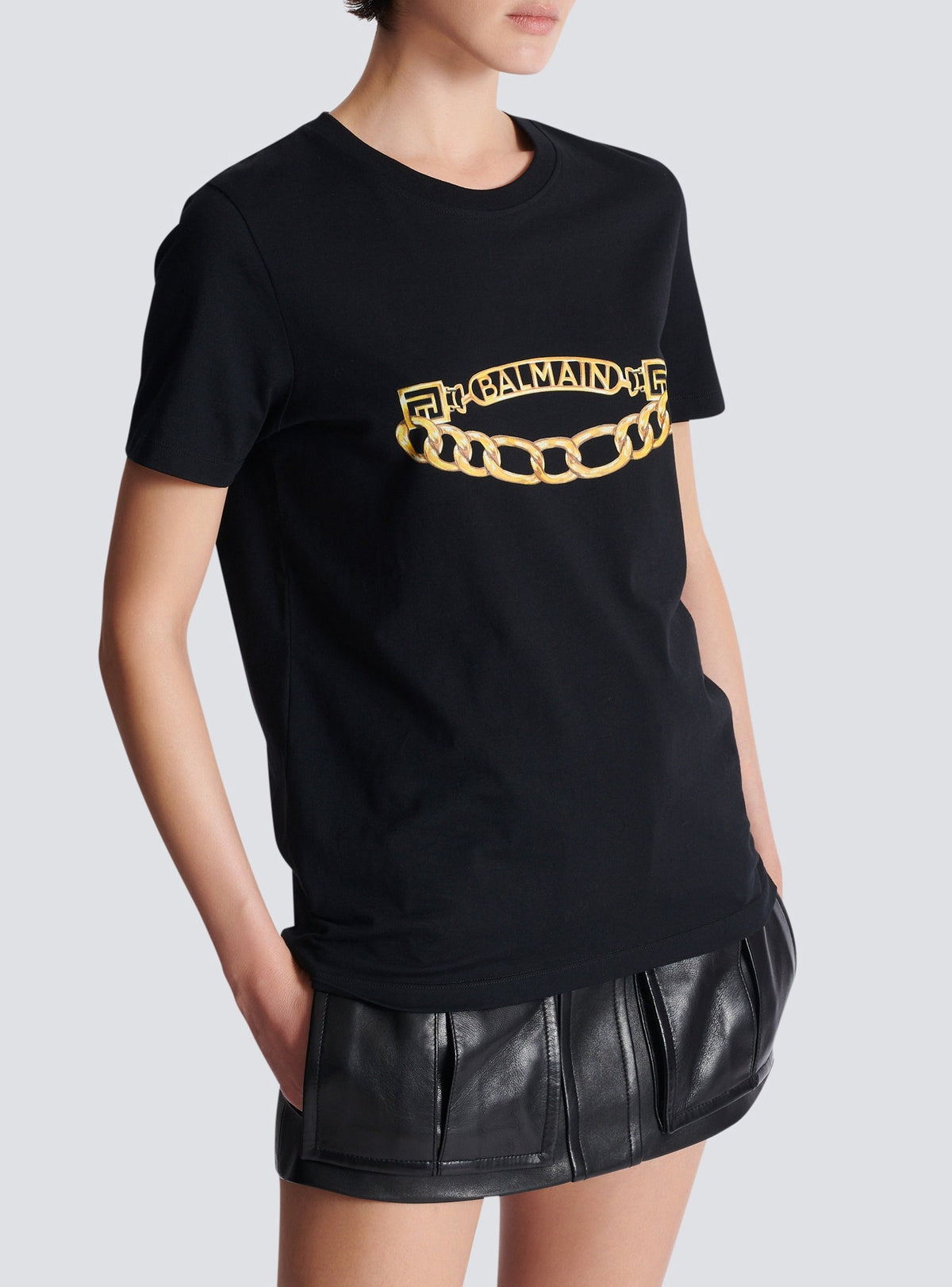 T-shirt à manches courtes - Noir & Or