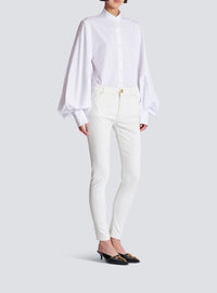 Pantalon skinny - Blanc Cassé