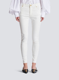 Pantalon blanc skinny - Blanc Cassé
