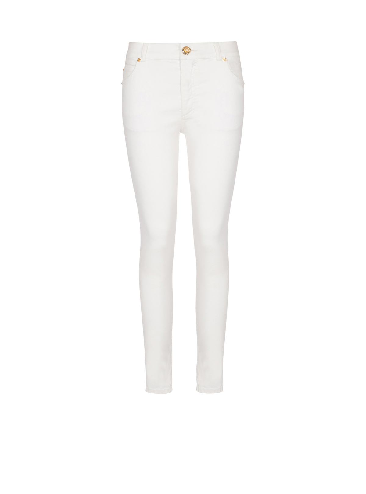 Pantalon blanc skinny - Blanc Cassé
