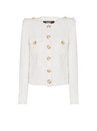 Short canvas jacket - Off-White