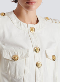 Short canvas jacket - Off-White