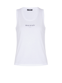 Débardeur avec imprimé balmain - Blanc & Noir