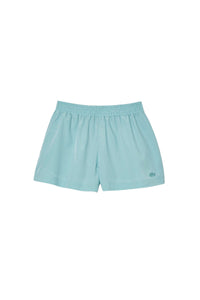 Short avec logo à taille élastique - Eco Bleu