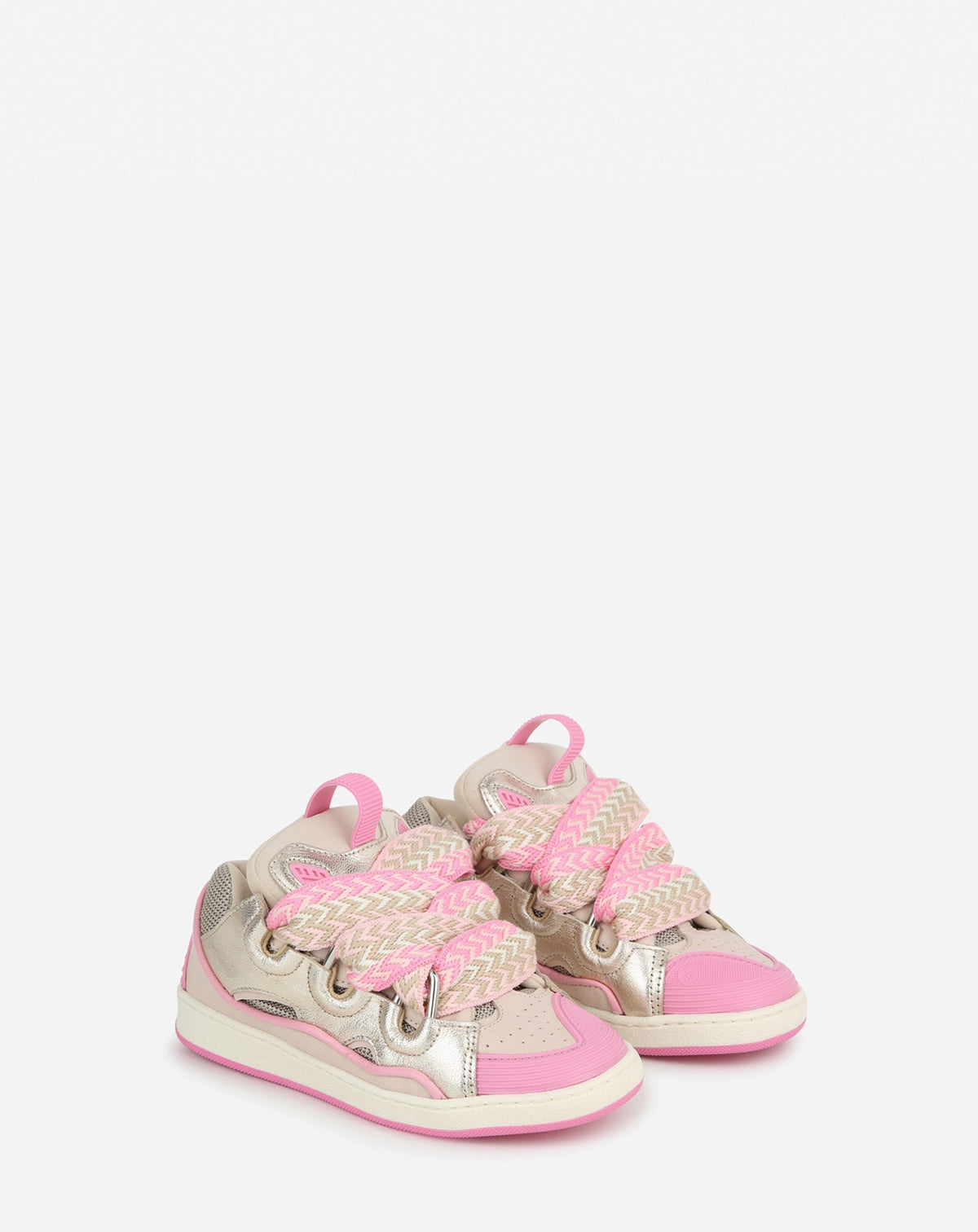 Sneakers low top 'curb' pour filles - Rose
