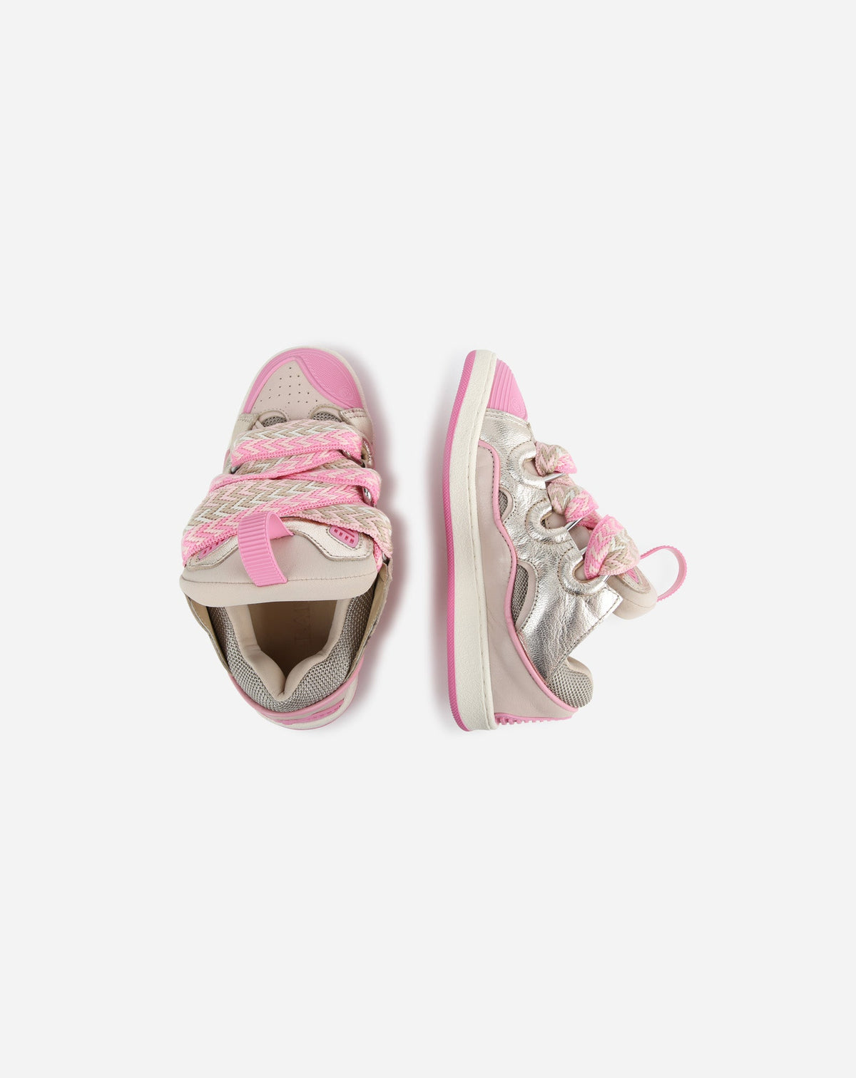 Sneakers low top 'curb' pour filles - Rose