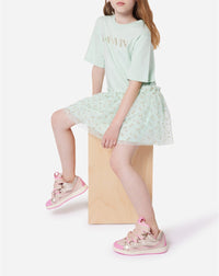 Sneakers low top 'curb' pour filles - Rose