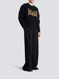 Sweatshirt brodé - Noir & Or